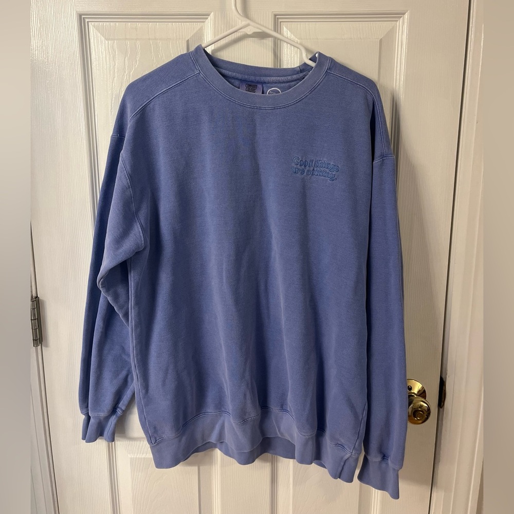 Good things are coming crewneck